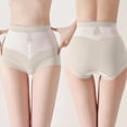 thumbnail image 4 of Njagoc3 Seamless Panties for Women High Waisted Tummy Control Shaping Breathable Briefs, 4 of 5