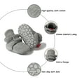 thumbnail image 6 of HsdsBebe Baby Girls Boys Cotton Boots Newborn Winter Cozy Fleece Booties Infant Socks Shoes for 0-18 Months, 6 of 7