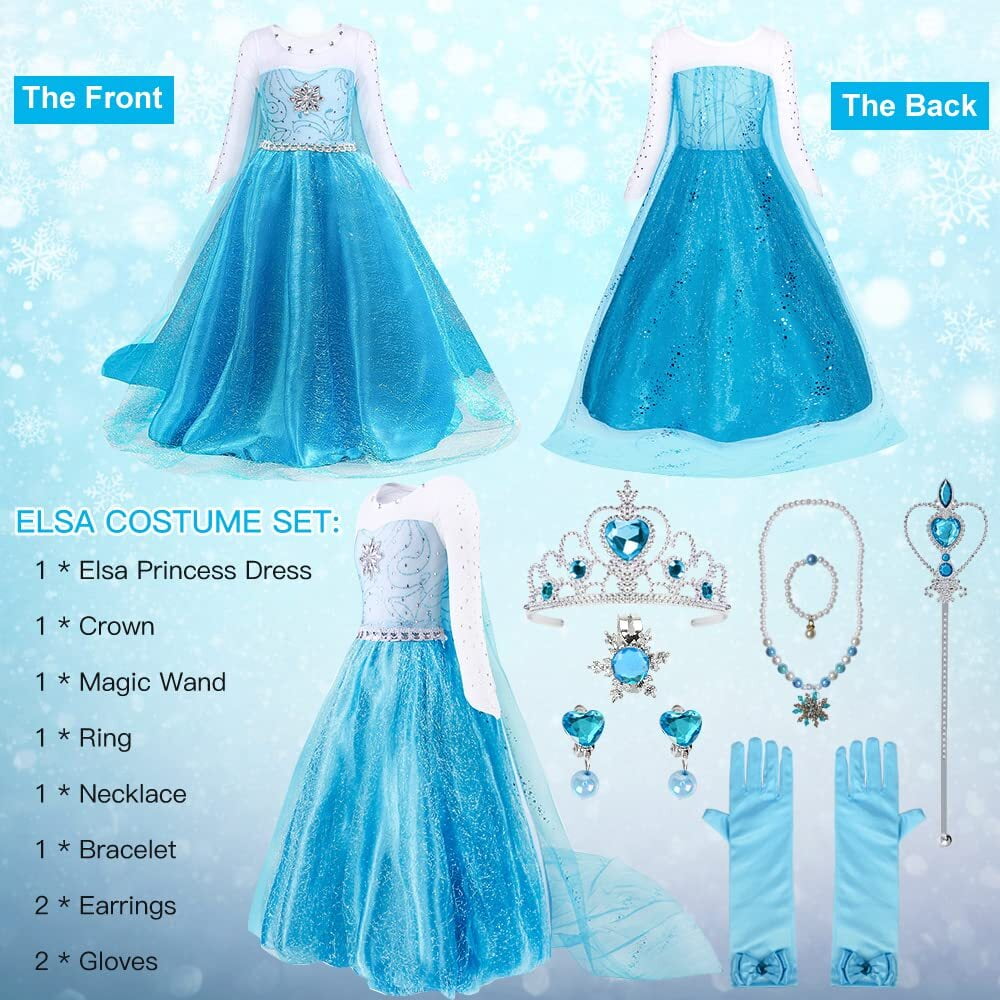 Elsa dress for 2024 2 year old