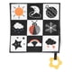 thumbnail image 2 of Manta De Seguridad Sensorial Para Bebé, Manta De Seguridad Rellena Cómoda Para Regalo Para Entrenar Las Habilidades Cognitivas Del Bebé Fyydes Descripción de la referencia, 2 of 5