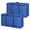 Navy Blue, variant on Extra Large Storage Bags Foldable Moving Bags Travel Packing Duffel Bag Set Storage Totes Waterproof Luggage Bag 2 Piece Black