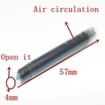 thumbnail image 2 of 10PCS Disposable Fountain Pen Ink Cartridge Refill Length New Brand Black, 2 of 5