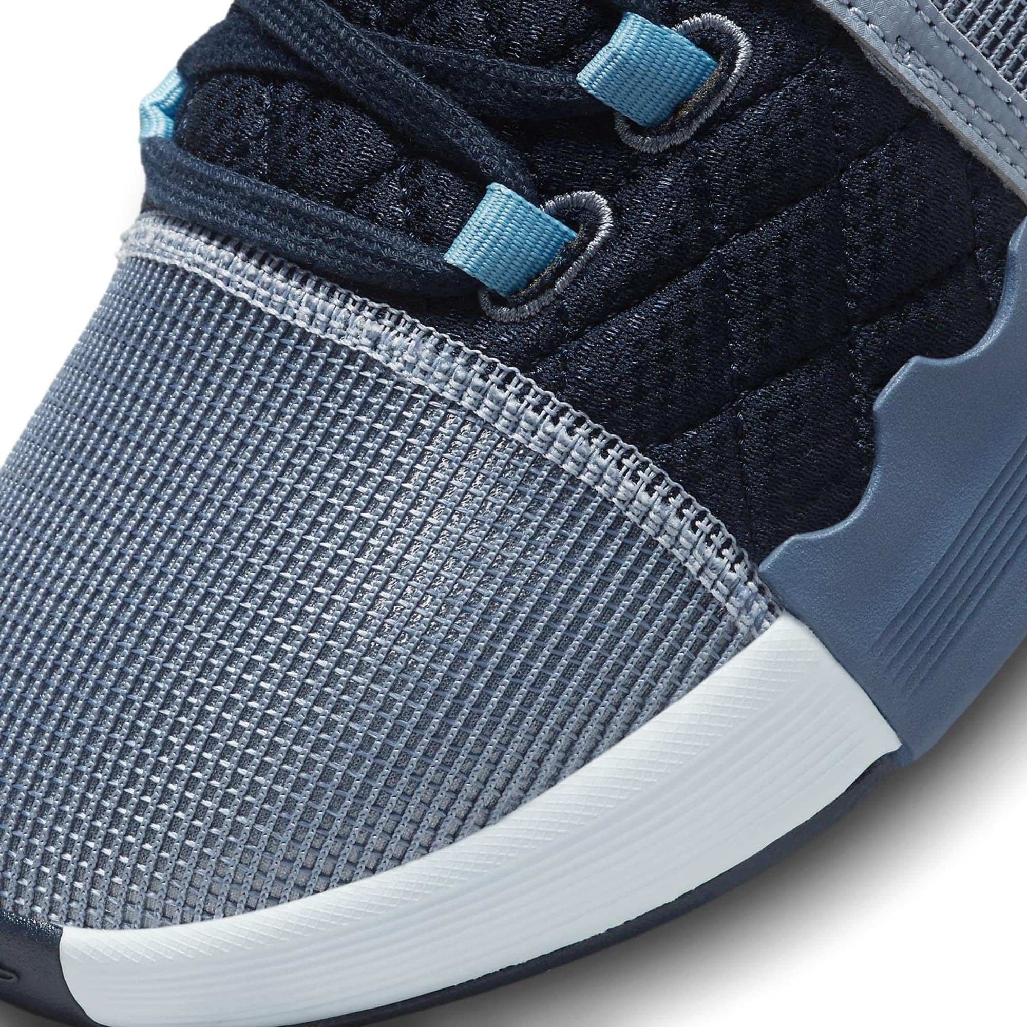 Nike Mens' Lebron Witness VIII Basketball Shoes Ashen Slate/Diffused Blue/University Blue/White, US Footwear Size System, Adult, Men, Numeric, Medium, 10.5