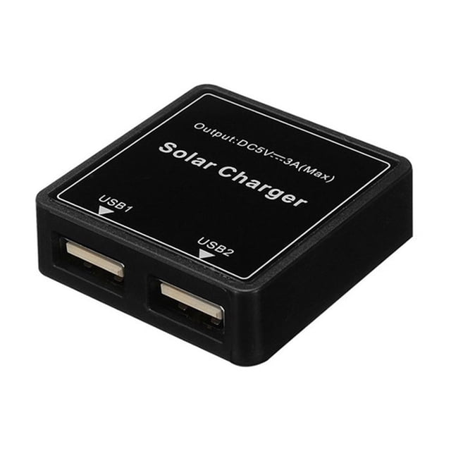 Solar Regulator MPPT Solar Controller Voltage Stabilizer With Dual USB 5V DIY Solar Charger To Charging Phones Tablet ,Easy to Installation