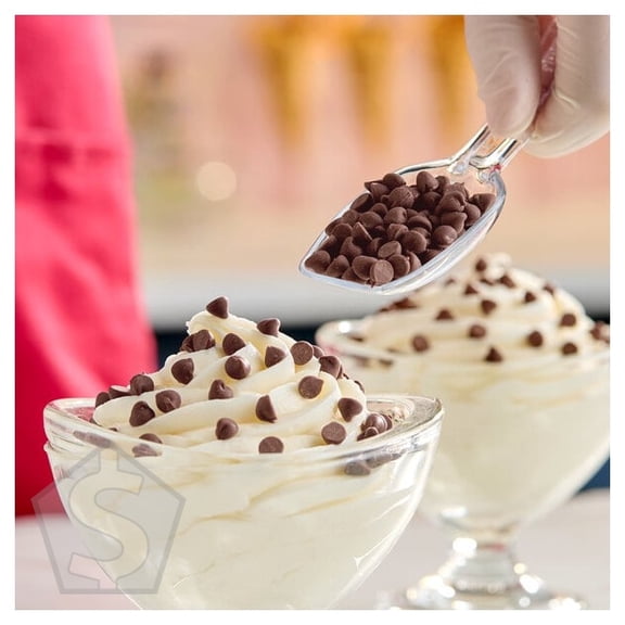 HERSHEY'S 25 lb. Mini Semi-Sweet Chocolate 4M Baking Chips