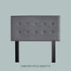 thumbnail image 5 of Cabecera Matrimonial Capitonada The Shop, Estilo Barletta,  Materiales resistentes gris Unitalla, 5 of 11