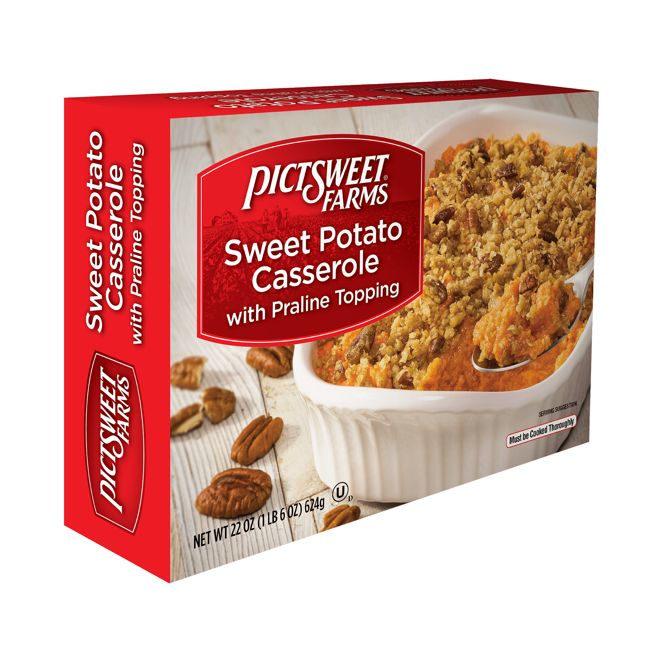 Pictsweet Farms Frozen Sweet Potato Casserole with Praline Topping, 22 oz