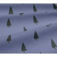 thumbnail image 4 of oneOone Viscose Jersey Fabric Tree Ikat Decor Fabric Printed BTY 60 Inch Wide, 4 of 4