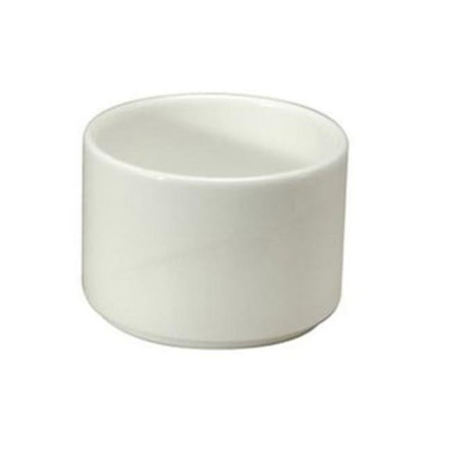 Oneida Eclipse 8.75 oz Bouillon en Porcelaine Empilable Rond Blanc
