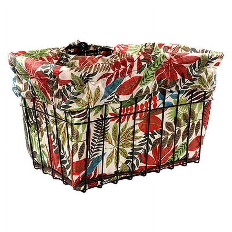 Cruiser Candy Bike Basket Liner Waterproof Universal Fit Nylon, One Size