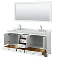 thumbnail image 6 of Wyndham Collection WCS202072DKGCMUNSM70 Deborah 72" Free Standing Double Vanity Set - Dark, 6 of 7
