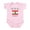Petal Pink, variant on CafePress - Cute And Lebanese Body Suit - Baby Light Bodysuit, Size Newborn - 24 Months