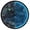 Navy Blue and Gold Marble, variant on Dailycode Night Light Wall Clock Glow in The Dark 12 inch Battery Operated Silent Luminous Clocks, Colorful Futuristic Graffiti