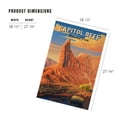 thumbnail image 5 of Lantern Press 1000 Piece Jigsaw Puzzle, Capitol Reef National Park, Utah, Oil Painting, 5 of 5