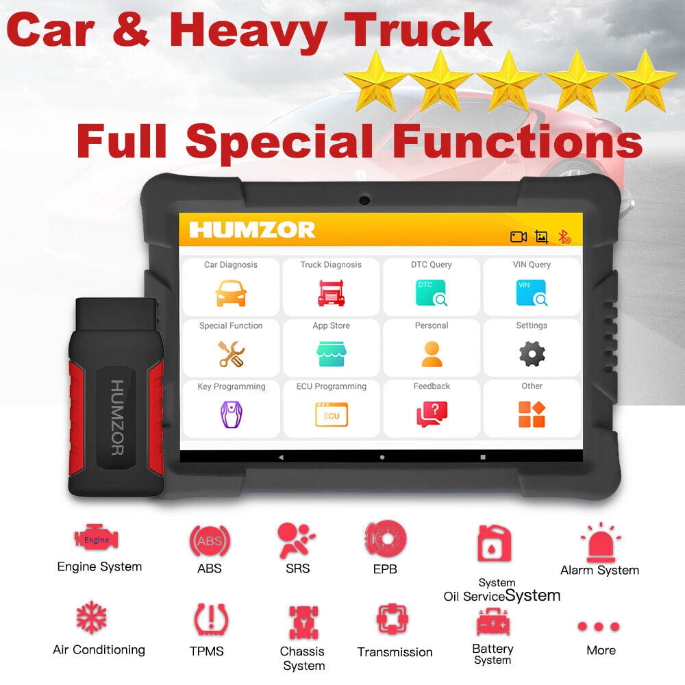 K3 Heavy Truck OBD2 Scanner Automotriz Car Bluetooth Full System Diagnostic Tool