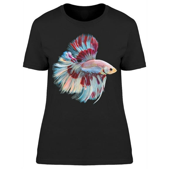 Amazing Fins Betta Fish Multi T-Shirt Women -Image by Shutterstock, Female x-Large