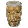 thumbnail image 3 of Naad Musical Rope Dholak/Dholki Folk Traditional Musical Instrument With Cover 2023 - Natural, 3 of 5