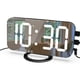 thumbnail image 2 of Alarma eléctrica Shaker Shaker USB LED Pantalla digital Reloj de 3 engranajes Ajustable Despertador Luz de Luz de Luz de Noche Para Oficina Hogar Negro Inevent HA011219-01B, 2 of 7