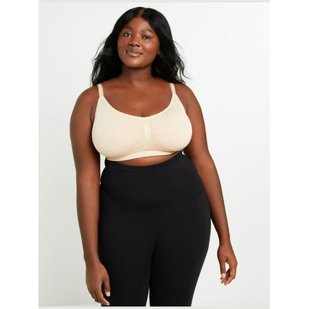 

Motherhood Maternity Plus Size Basic Seamless Maternity Bra