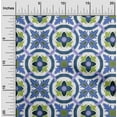 thumbnail image 3 of oneOone Rayon Royal Blue Fabric Block Sewing Craft Projects Fabric Prints By Yard 56 Inch Wide-27, 3 of 6