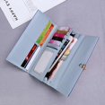 thumbnail image 4 of Wallet Women, PU Leather Leaf Women for Wallet Large Capacity Pendant Card Holder Phone CheckbookWomen Wallets Coins Zipper Pocket with ID Window,Old, 4 of 4