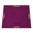 thumbnail image 4 of Mantel clásico con bolsas con cordón, X pulgadas, superficie de para suministros de brujería, juego de adivinación púrpura CUTICAT Mantel de Tarot, 4 of 4