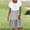 za-Gray, variant on fartey Sundresses for Women 2023 Trendy Stripe Dot Print Loose Fit Mini Dress Lounge Crew Neck Short Sleeve Dresses, S-5XL