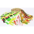 thumbnail image 2 of Soimoi 40Pcs Fruits Print Cotton Precut Fabrics For Quilting Craft Strips 2.5x42 inches Jelly Roll - Yellow, 2 of 8