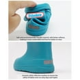 thumbnail image 6 of Otqutp Toddler Rain Boots for Boys Girls Kids Short Rain Shoes Lightweight Shoes Easy On Outdoor Garden Boots, 6 of 7
