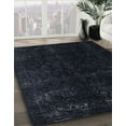 thumbnail image 2 of Ahgly Company Indoor Rectangle Abstract Black Abstract Area Rugs, 8' x 10', 2 of 6