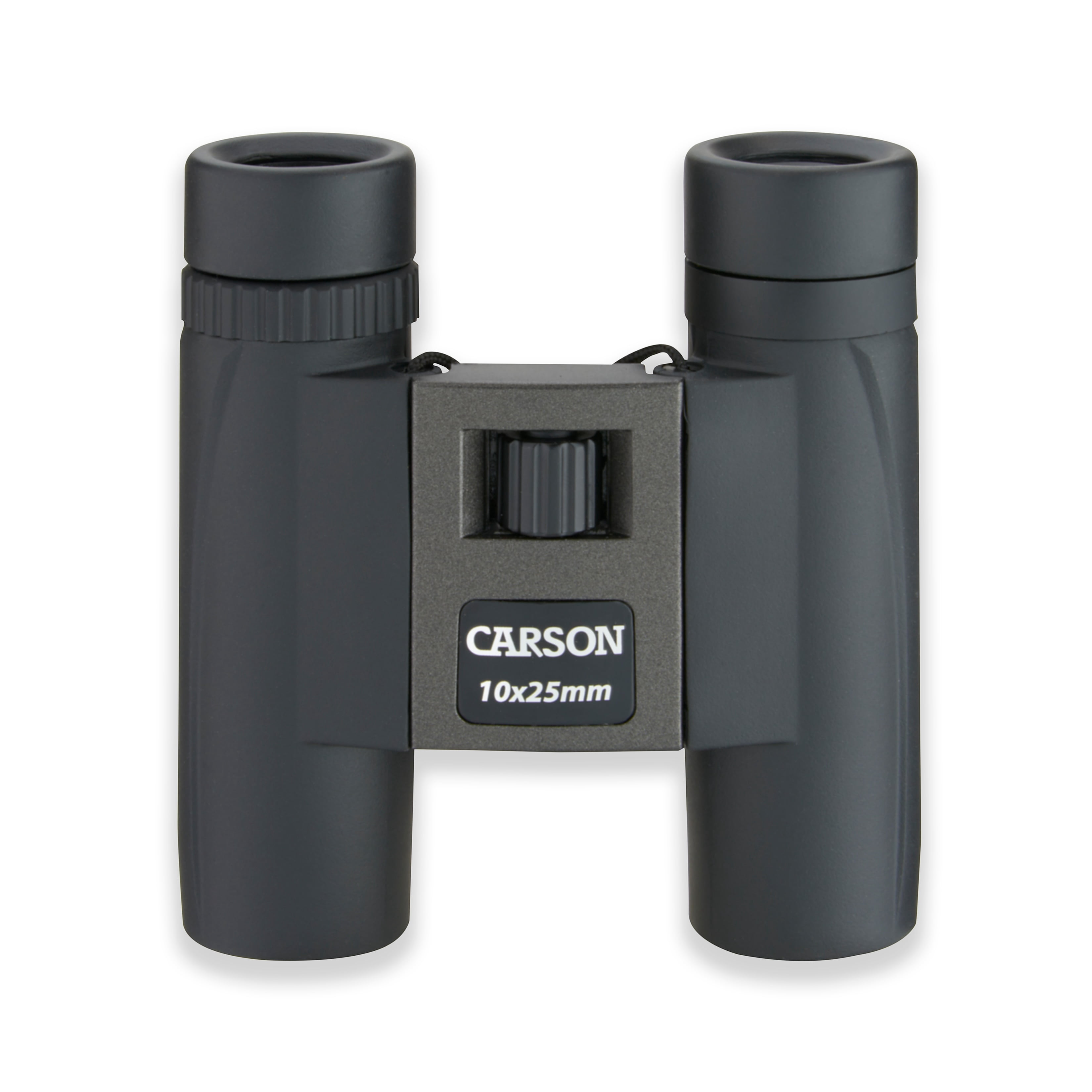 Carson TrailMaxx 10x25mm Compact Lightweight Binoculars with Pouch, Strap, and Lens Cloth