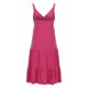 thumbnail image 5 of Vestido de playa sin mangas con cuello en V de color sólido para vacaciones de verano para mujer Pompotops  ghjkhdj7250, 5 of 9