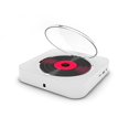 thumbnail image 1 of Reproductor de CD portátil, altavoz Bluetooth, reproductores de CD estéreo, pantalla LED, reproductor de música CD montable en la pared Sailing  Electrónica, 1 of 4