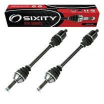 2 pc Sixity XTA Rear Left Right Axle compatible with Yamaha Grizzly 700 2009 - YFM7FG 4X4