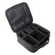 thumbnail image 4 of unbranded Estuche Para Herramientas De Maquillaje Negro Fácil De Limpiar Con Compartimentos Ajustables, 4 of 8