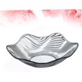 thumbnail image 6 of Mikinona Plastic Fruit Plate with Design Grey Snack Nut Dish Wave Edge Candy Holder Salad Bowl for Home Use Versatile Plastic Appetizer Plates and Snack Bowls, 6 of 18