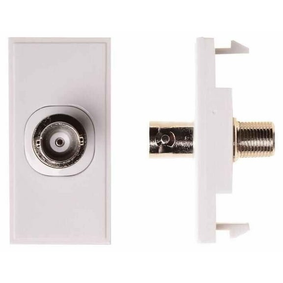 ANTIFERENCE - BNC to F-Type Connector Module White