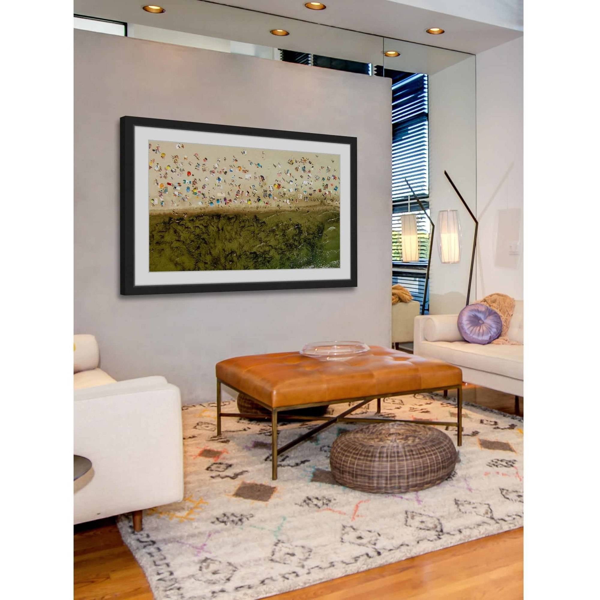 Marmont Hill "Seaweed" By Karolis Janulis Framed Painting Art Print, 18.0" x 1.5"