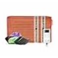 thumbnail image 3 of HealthyLine Far Infrared Heated Pillow - 18” x 10” x 4” Memory Foam Firm Mat Filled with Amethyst, Tourmaline and Obsidian Crystals – Negative Ion Therapy, EMF Blocking, 3 of 4