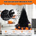 thumbnail image 4 of Costway 6 FT Halloween Tree Artificial Decoration Tree with 758 Branch Tips 6 Lighting Modes, 4 of 10
