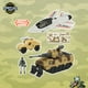 thumbnail image 2 of Juguete Set Militar con Jet de Combate, Tanque de Guerra, Vehículo Táctico y Soldado con Accesorios, 2 of 5