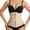 Beige, variant on High-Compression Waist Trainer with Zipper and Hook Closure for Workout Yoga Shaping Ergonomic Support Posture Enhancement and Seamless Fit for Everyday Wear