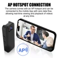 thumbnail image 3 of HD 1080P Mini WiFi Camera Body Police Cam Law Enforcement Recorder Audio Video*, 3 of 15