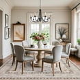 thumbnail image 6 of YOUFORTONG 10x10 Square Living Room Area Rug,Oriental Soft Rug,Non-Slip Thin Stain Resistant Indoor Carpet,Ivory, 6 of 9