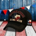 thumbnail image 2 of WKSCLPAI Republic of Texas Vintage Baseball Cap 1836-1845 Lone Star State Commemorating Hat Heritage Pride Unisex Adjustable Baseball Hats, 2 of 9