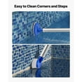 thumbnail image 6 of KFFKFF Swimming Pool Cleaning Kit with 2 Interchangeable Brush Heads (20-Inch / 5.5-Inch) and 2 Skimmer Nets, 4-in-1 Tools Set for Inground and Above Ground Pools, No Poles Included, 6 of 9
