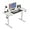 White, variant on CubiCubi Electric Standing Desk, 48 x 24 Inches Height Adjustable Sit Stand Desk, Ergonomic Home Office Computer Workstation, Black