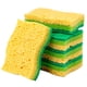 thumbnail image 2 of Juego de 10 esponjas - Paquete grande económico Esponjas para lavar platos de doble cara para cocina Lado de esponja para limpieza, lado verde para restregado de doble acción y ultra absorbente, 2 of 5