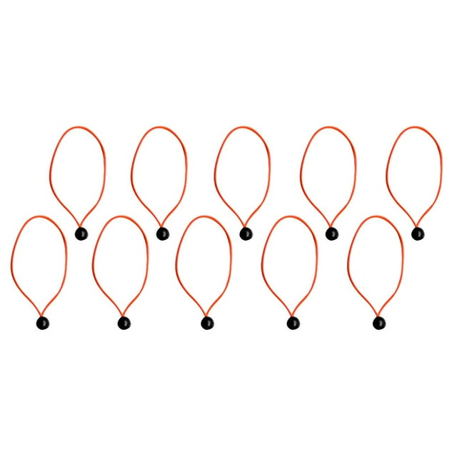 10 Pedazos Elástico De De Fuerte El Toldo De Del Del Toldo naranja Macarena Bola Bungee
