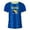 Blue, variant on Women'S Athletic Shirts & Tees Graphic Print Contrast Soft Comfort Short Sleeve Petite Tops for Women,Red1,XS